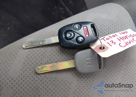 2013 Honda Civic Ex из США, поврежденный, VIN 2HGFG3B80DH500091